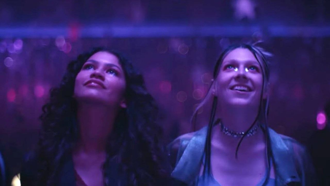 Rue e Jules na primeira temporada de Euphoria