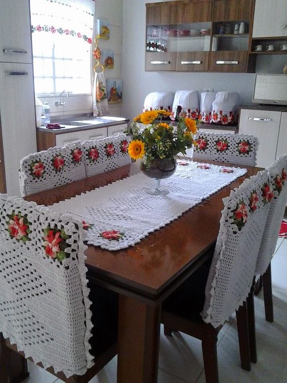 Croch&ecirc; na cozinha