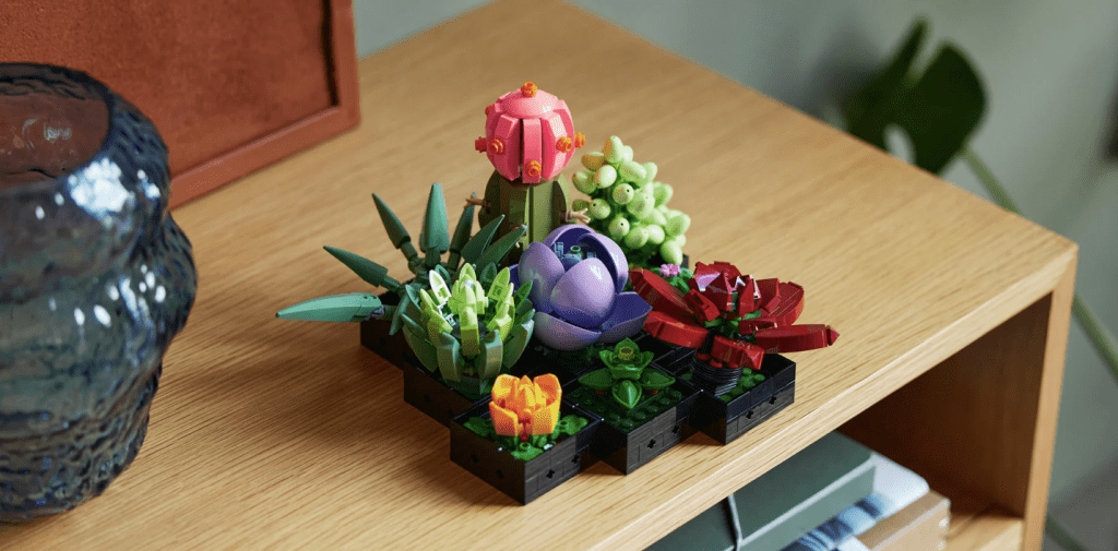 Plantas em LEGO