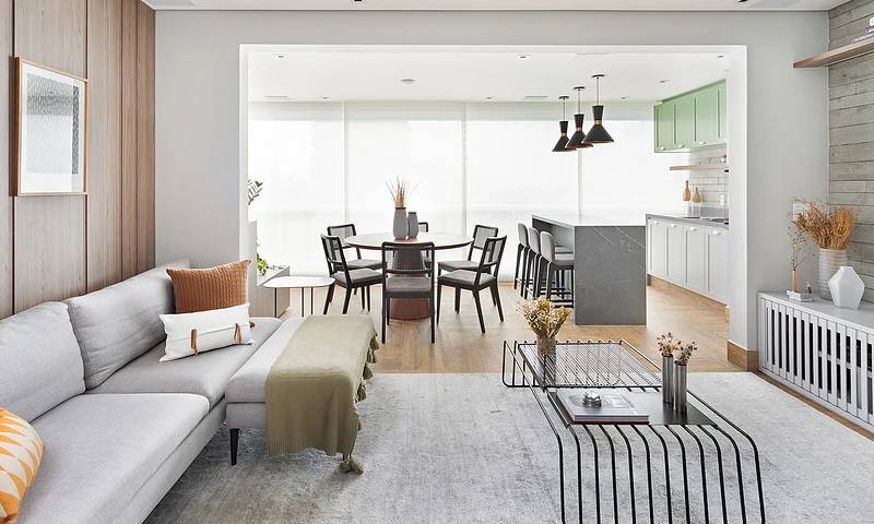 preparar-casa-outono-landhi-Bianchi E Lima-sala-integrada-sofa-varanda sala-integrada-sofa-varanda