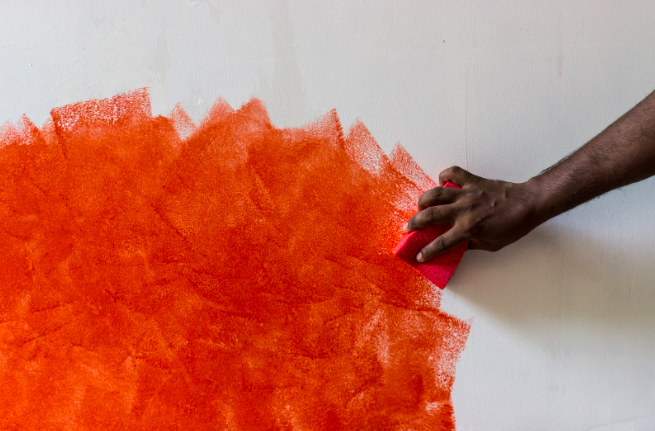 DIY-Como-criar-uma-parede-ombre-02 Como fazer uma parede ombré