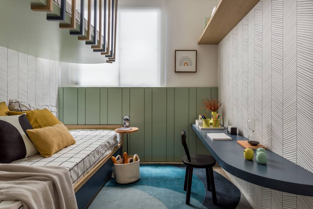 urbano-natural-ape-55m-marcenaria-paleta-de-cores-leve-studio-leandro-neves-fotos-Luiza Schreier-quarto-cama-infantil quarto