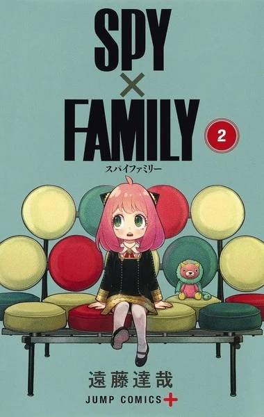 design-e-mobiliario-spy-x-family-10 Capa do mangá de Spy x Family volume 2