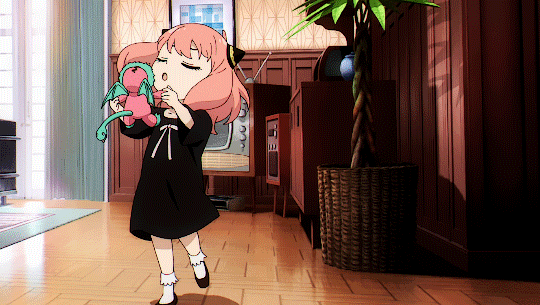 spy-x-family-anime-fetcher Gif de Anya dançando