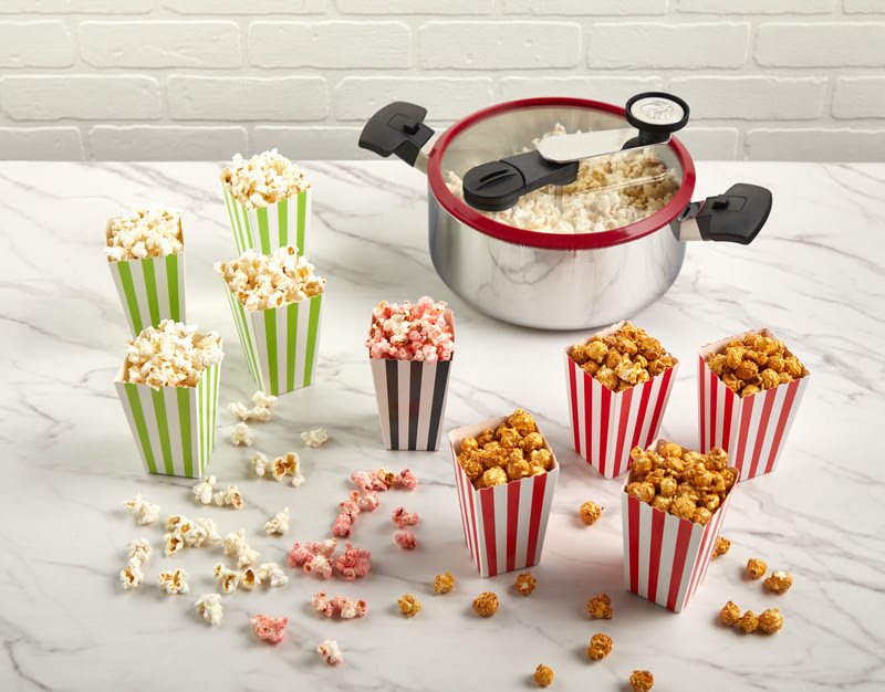 Este acessório transforma sua panela numa pipoqueira!