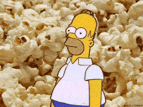 pipoca-reaction-gif Pipoca; pipoqueira; gif; homer simpson