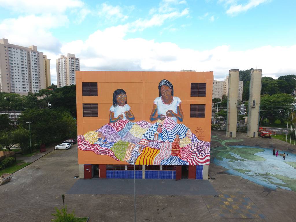 Leila-Monsegur Novo museu de arte urbana leva cores para o centro e periferia de São Paulo