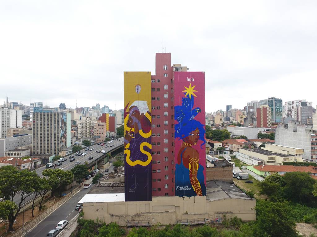 Nazura-e-Aua- Novo museu de arte urbana leva cores para o centro e periferia de São Paulo