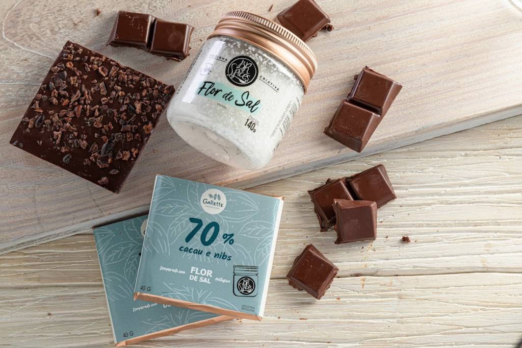 Marca paulistana lança chocolate com cúrcuma, pimenta e flor de sal