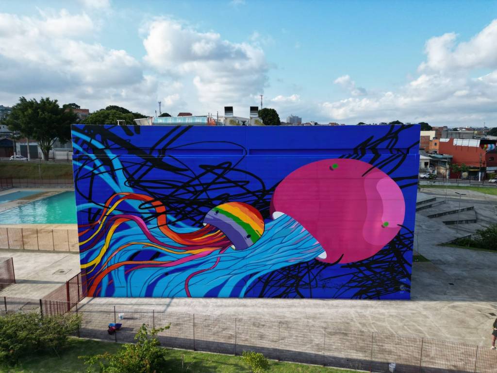 mural-artista-flip Novo museu de arte urbana leva cores para o centro e periferia de São Paulo