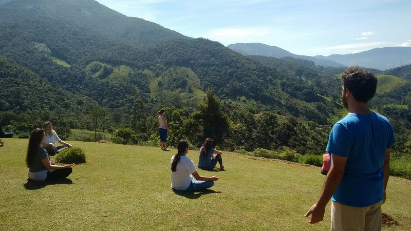 Retiro de Meditação Fluir Consciente, em São Francisco Xavier, SP.