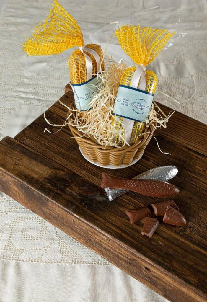 GALLETTE – Peixinhos de chocolate ao leite Peixinhos de Chocolate ao Leite. Páscoa