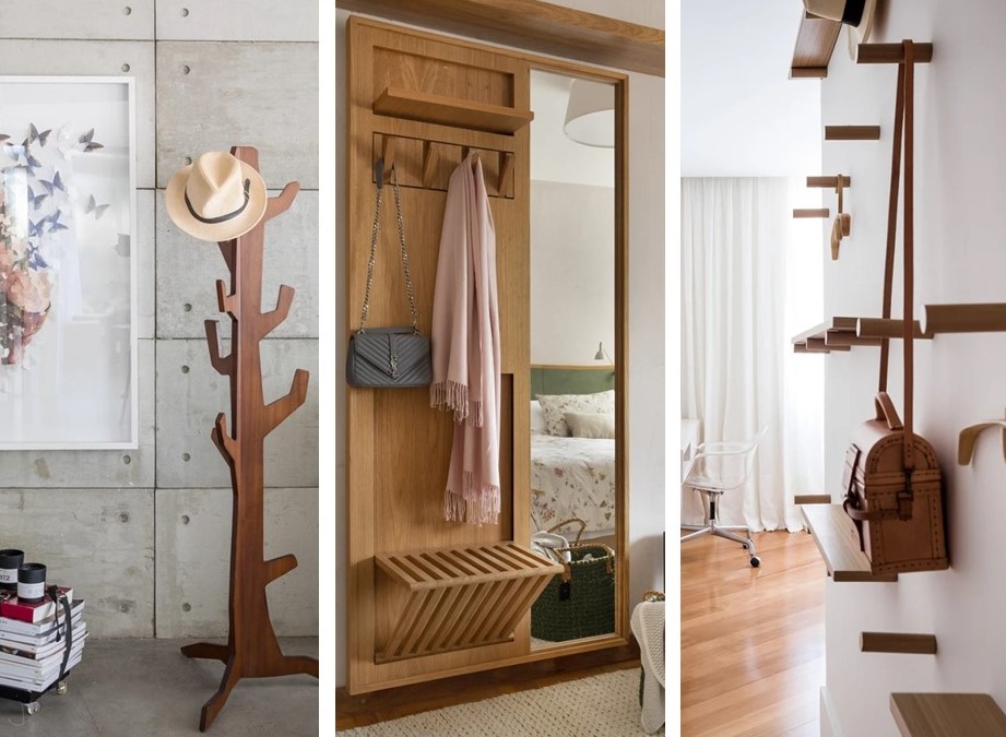 Ganchos e cabideiros na decoração: traga funcionalidade e estilo para a sua casa