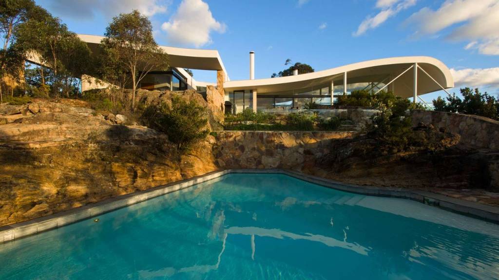 A casa de Seidler. na Austrália.