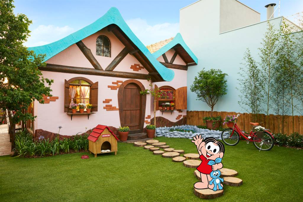 04 – Turma da Monica- Airbnb – Exterior Composite – Credit Maira Acayaba Casa da Mônica está disponível para temporada no Airbnb