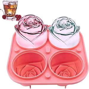 Forma de Gelo de Silicone Formato de Flor