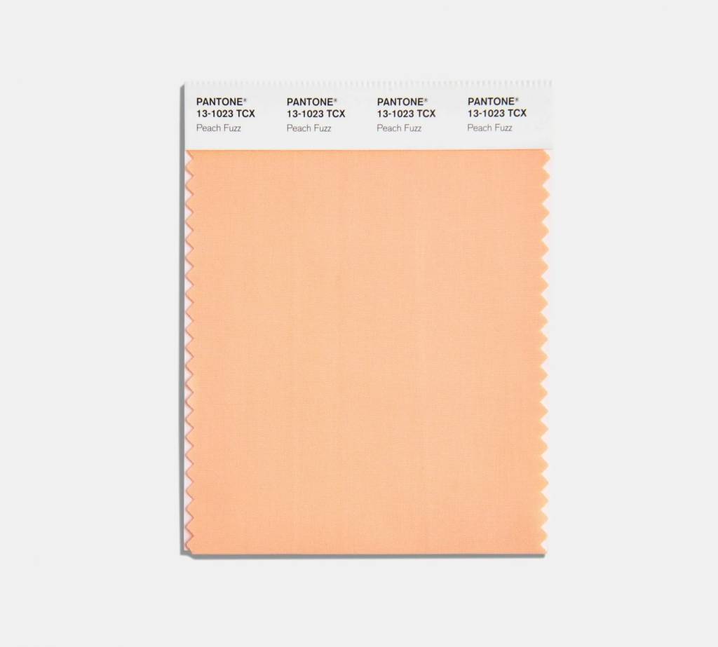 Peach Fuzz é a Cor do Ano da Pantone 2024!