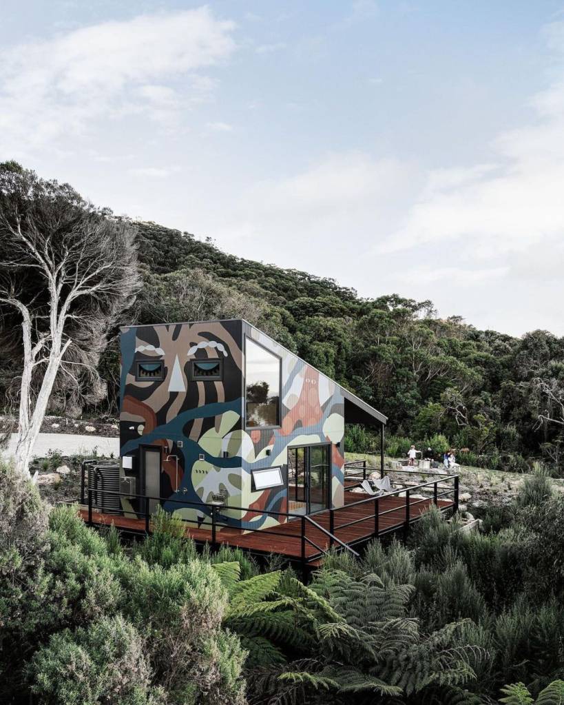 Mediative Beachfront Retreat. Photo courtesy of @marniehawson Retiro meditativo à beira-mar (Walkerville North, Victoria, Austrália)
