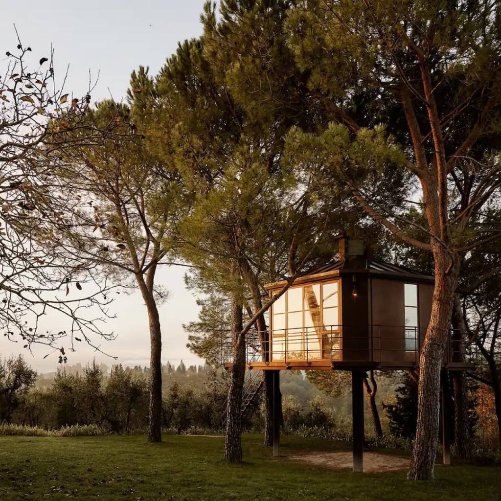 Tuscan Treehouse. Photo courtesy of Airbnb Casa da Árvore (Florença, Itália)