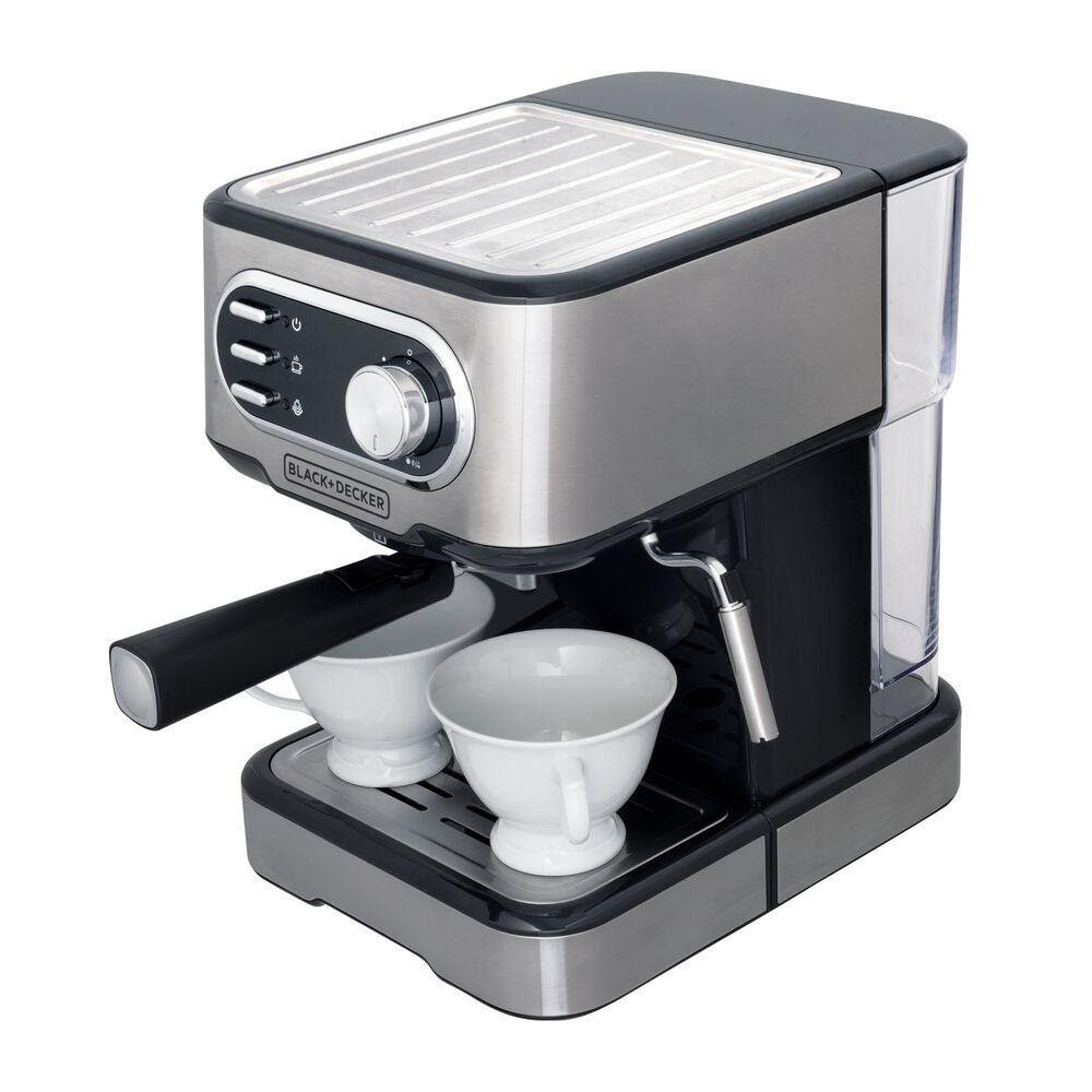 Cafeteira espresso multifunções, da BLACK+DECKER