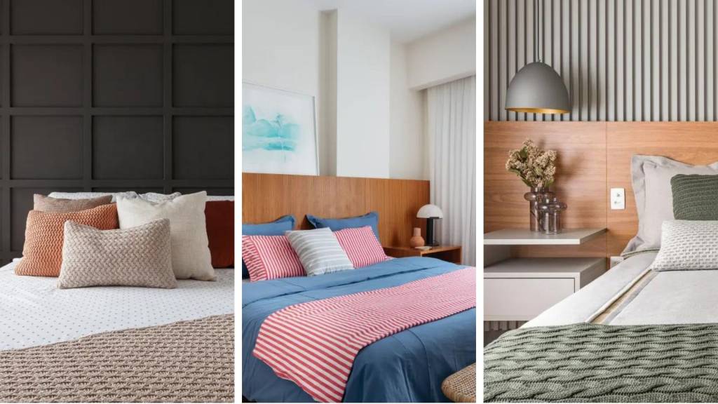 Quartos de casal: 60 ideias inspiradoras de cabeceira