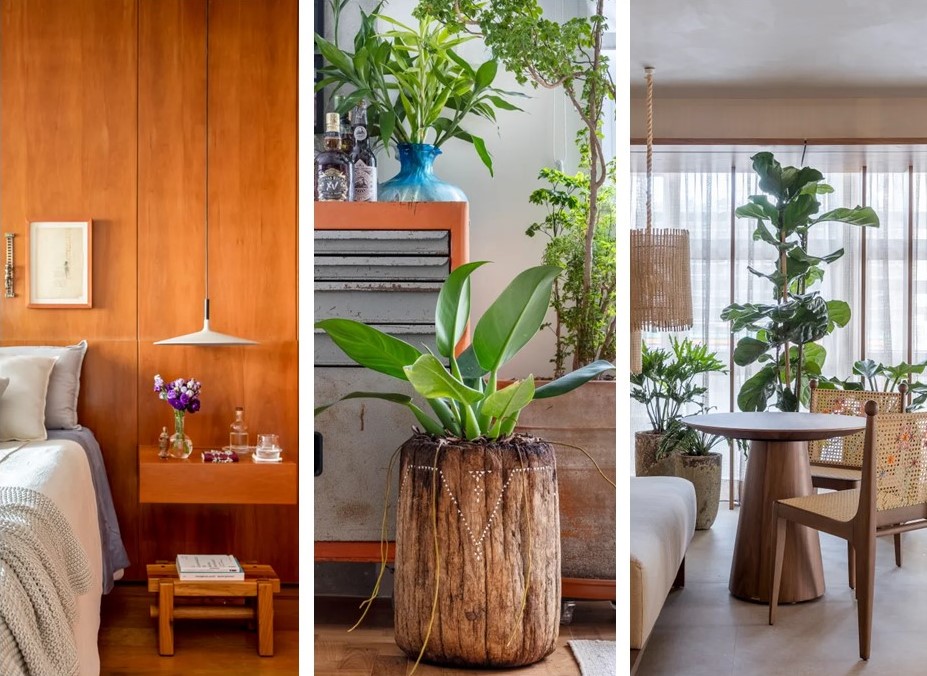 Materiais naturais: 6 exemplos para incorporar na decoração