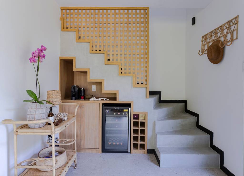 Ideias criativas para o espaço sob a escada