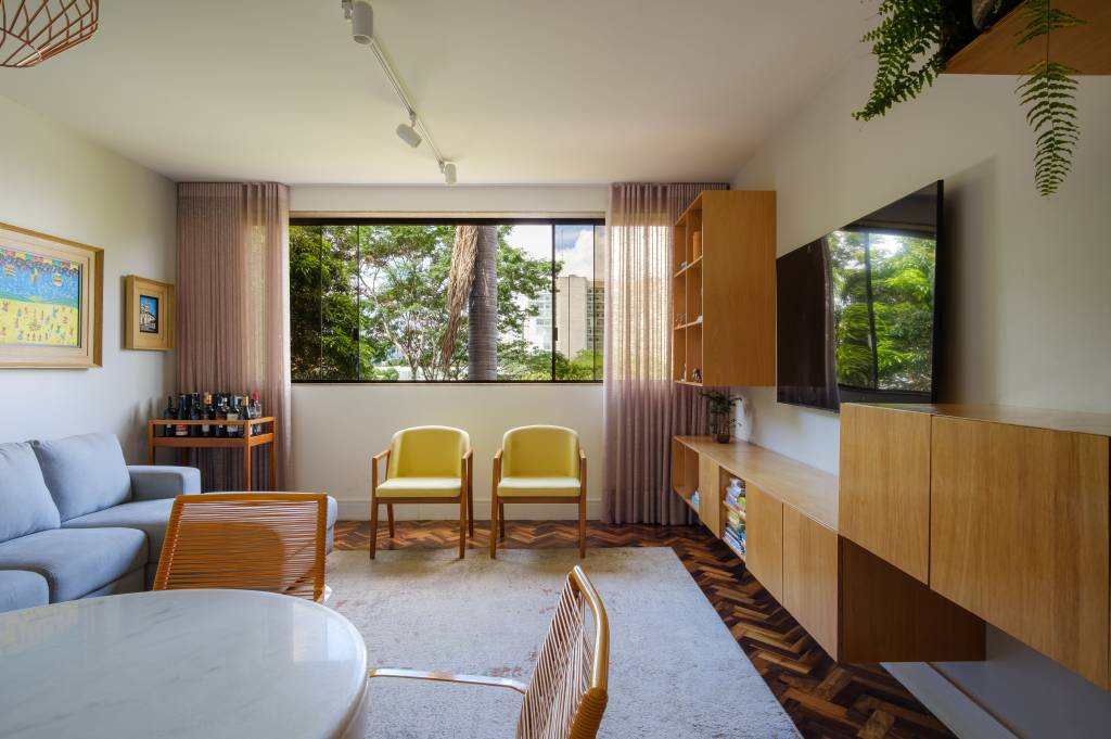 Módulos de marcenaria são estante, buffet, aparador e porta brinquedos