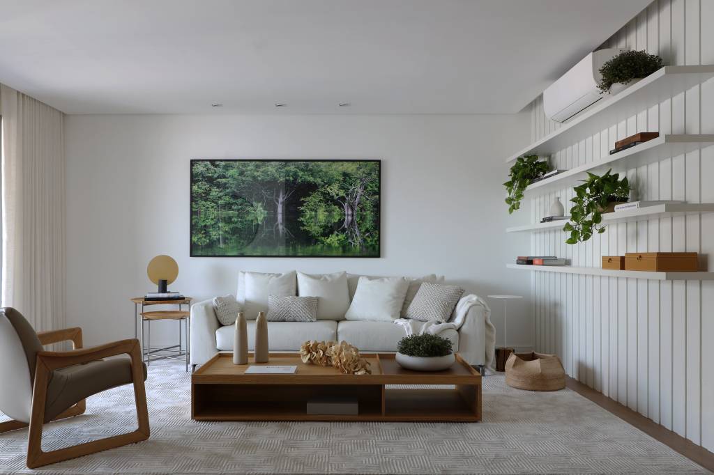 Apê de 200 m² recebe reforma no estilo farmhouse