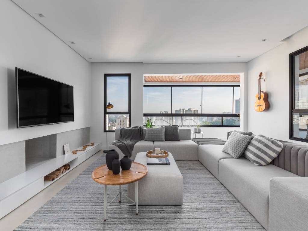 Apartamento ganha área de tatame e academia particular para prática de jiu jitsu