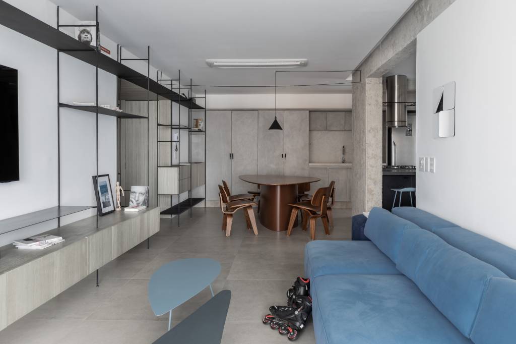 minimalismo-e-cinza-apartamento-de-100-m-ganha-atmosfera-urbana-08 Minimalismo e cinza: apartamento de 100 m² ganha atmosfera urbana. Projeto de Natalia Minas, do Nati Minas & Studio, e Gabriela Mestriner, do Flipê Arquitetura.