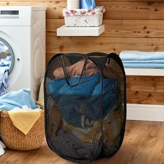 Cesto Flexível/Organizador de Roupas Sujas para Banheiro