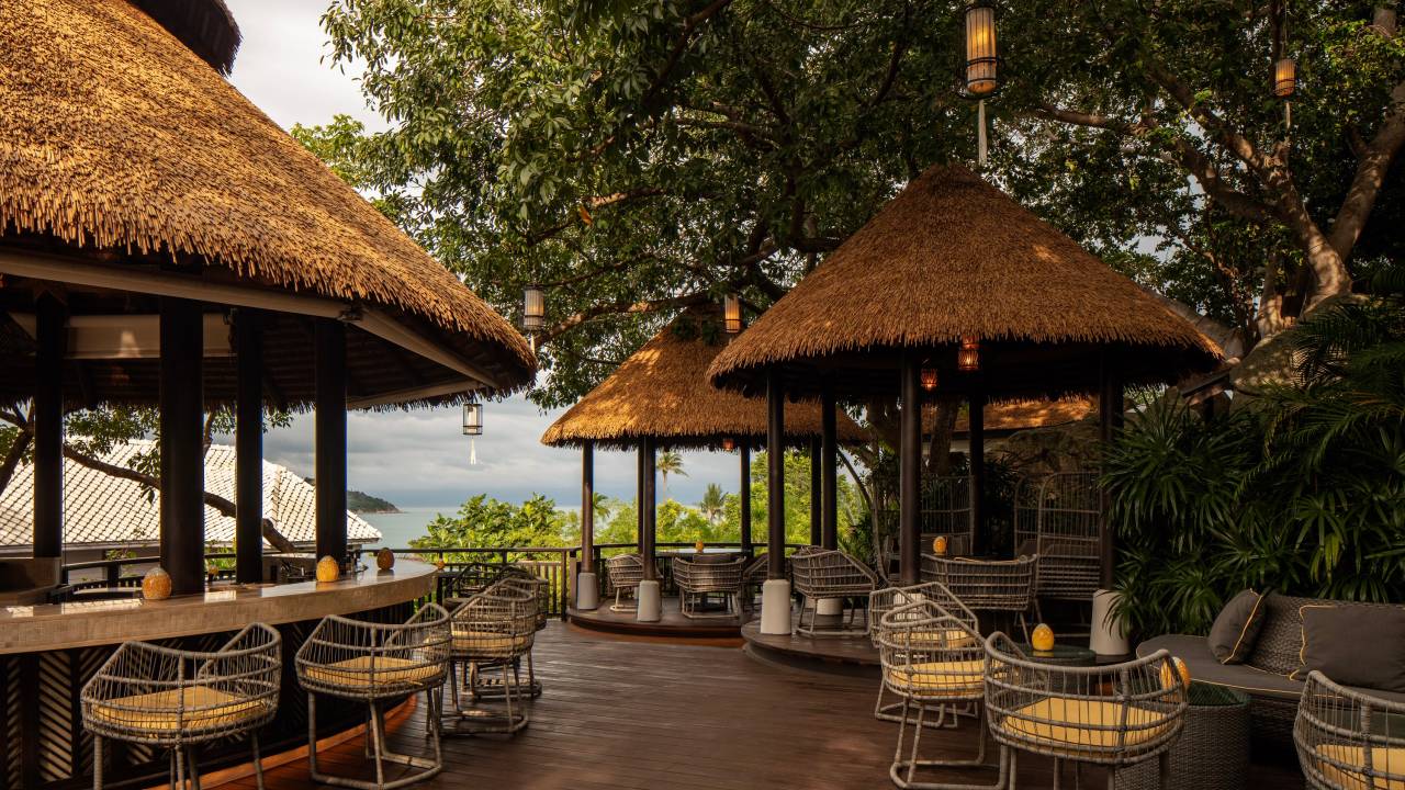 Os resorts da 3ª temporada de ‘The White Lotus’. Na foto, Anantara Lawana Koh Samui Resort.