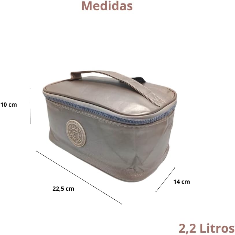 Marmiteira Térmica Bolsa Lancheira 2.2 Litros
