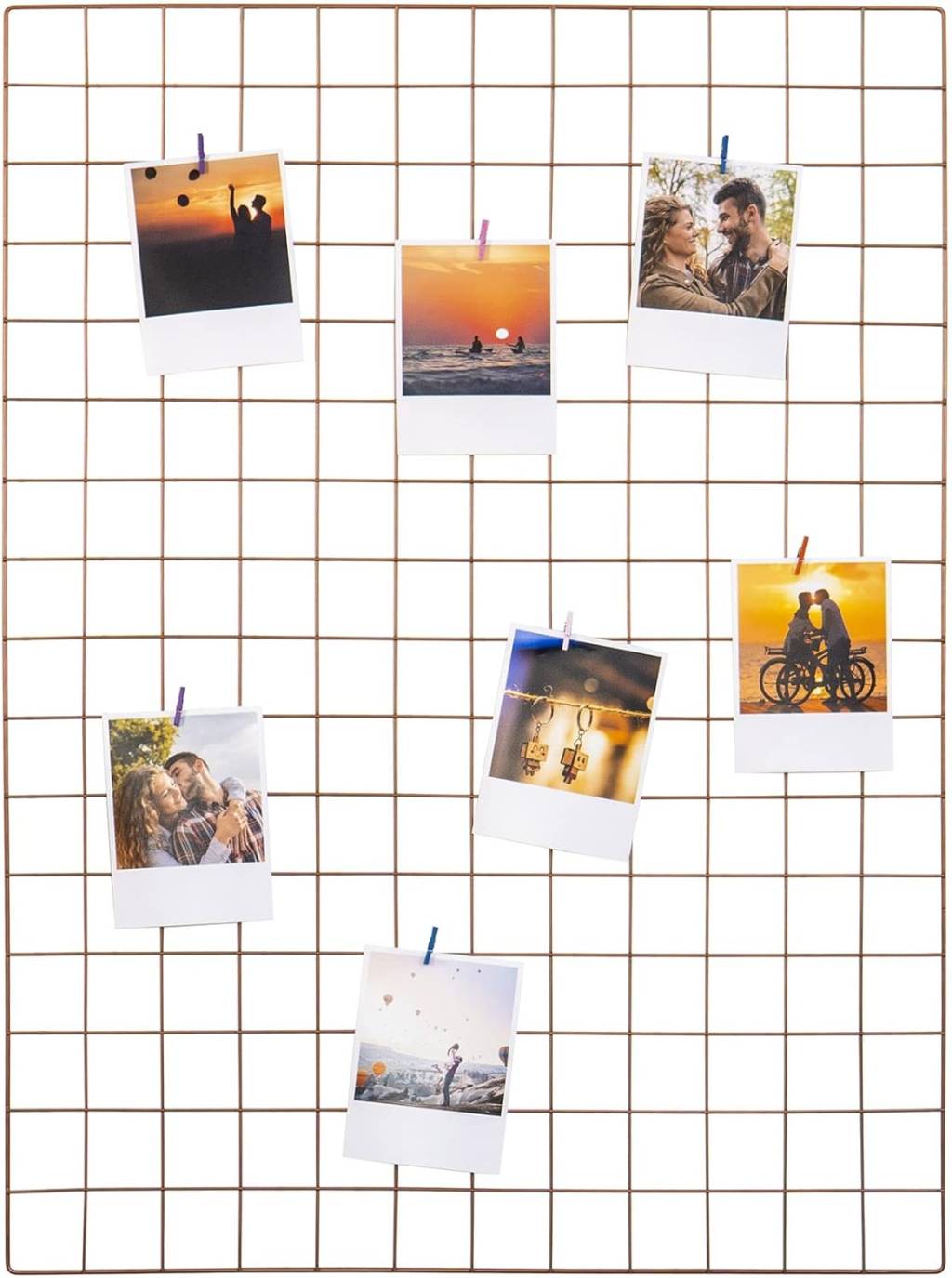 Decorações simples e baratas para deixar seu home office mais aconchegante. Na foto, Tela Memory Board