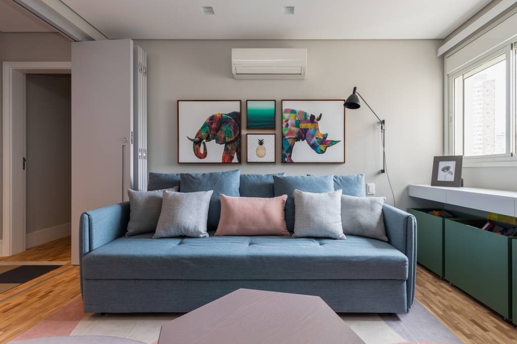 neste-ape-sala-de-tv-com-sofa-cama-eletrico-e-brinquedoteca-cadda-arquitetura-19 Neste apê, sala de TV com sofá cama elétrico é brinquedoteca. Projeto de CADDA Arquitetura.