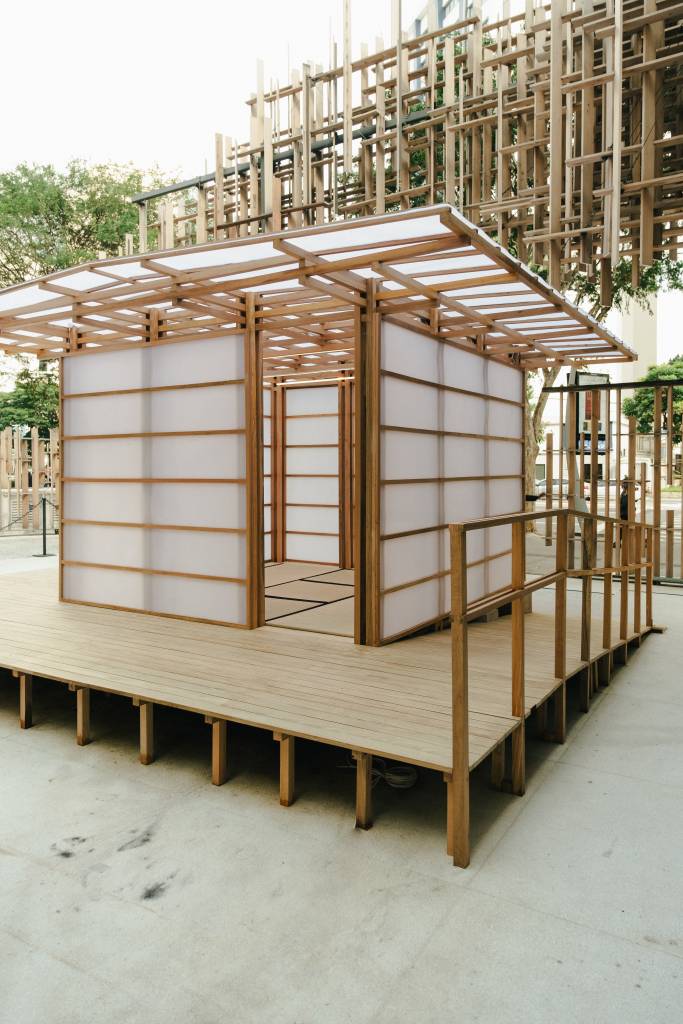 Japan House abre exposição de construções pré-fabricadas com casas em tamanho real