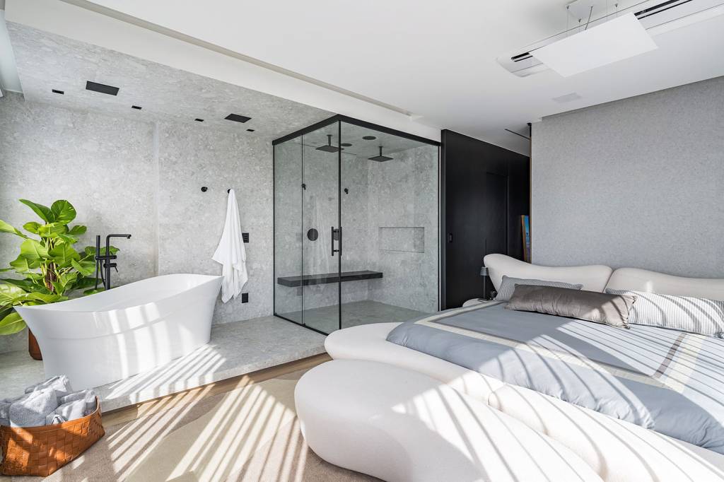 Quartos modernos: 5 projetos que saem do b&aacute;sico. Projeto de Spa&ccedil;o Interior.