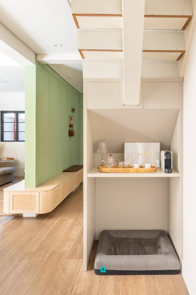 Dia dos Pets: 5 projetos com cantinhos exclusivos para cães e gatos. Projeto de BMA Studio.