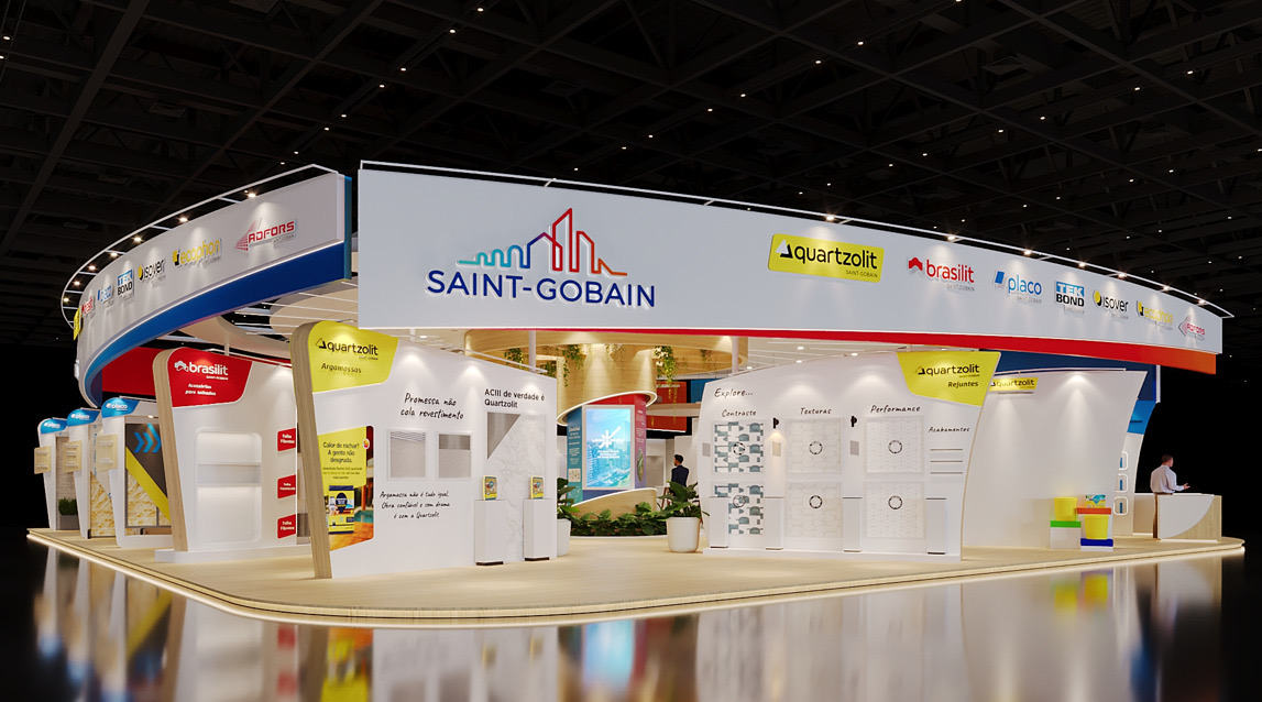 Expo Revestir 2026: melhores lan&ccedil;amentos e destaques. Saint-Gobain.